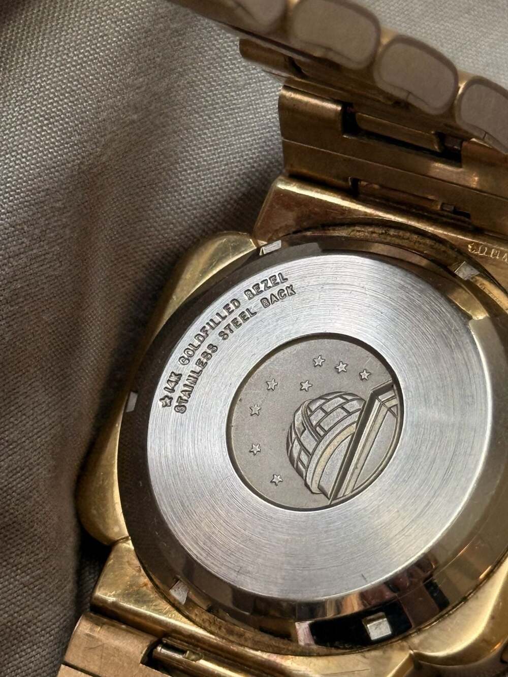 Vintage Omega Constellation Time Computer I LED Watch 14K Gold Filled - Picture 10 of 13